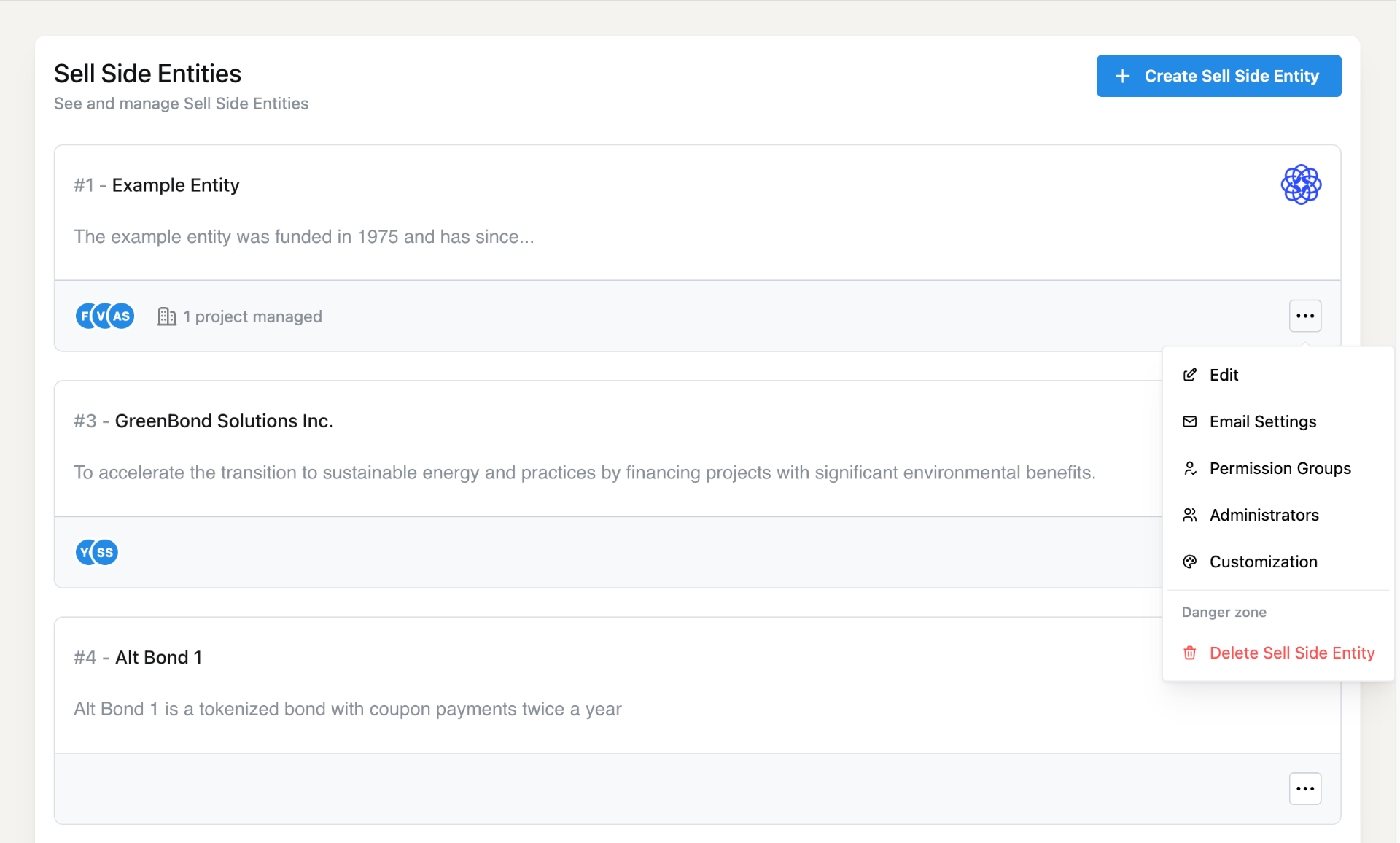 Platform Admin Dashboard